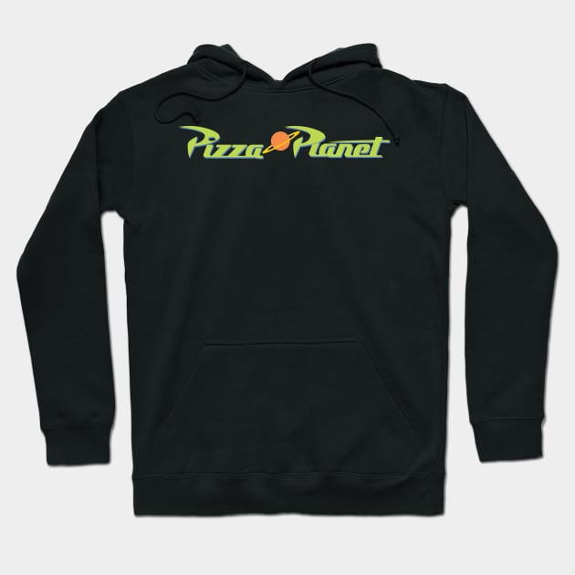 Pizza Planet Hoodie by tvshirts